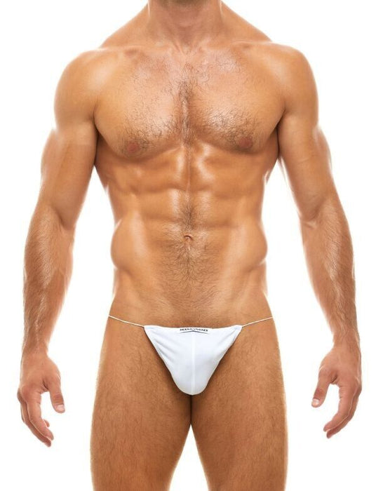 Modus Vivendi G-String Antibacterial Comfy Contour Pouch White Strings 15616