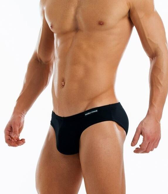 MODUS VIVENDI Brief Antibacterial Pure Cotton Eco Knitted Briefs Black 15612