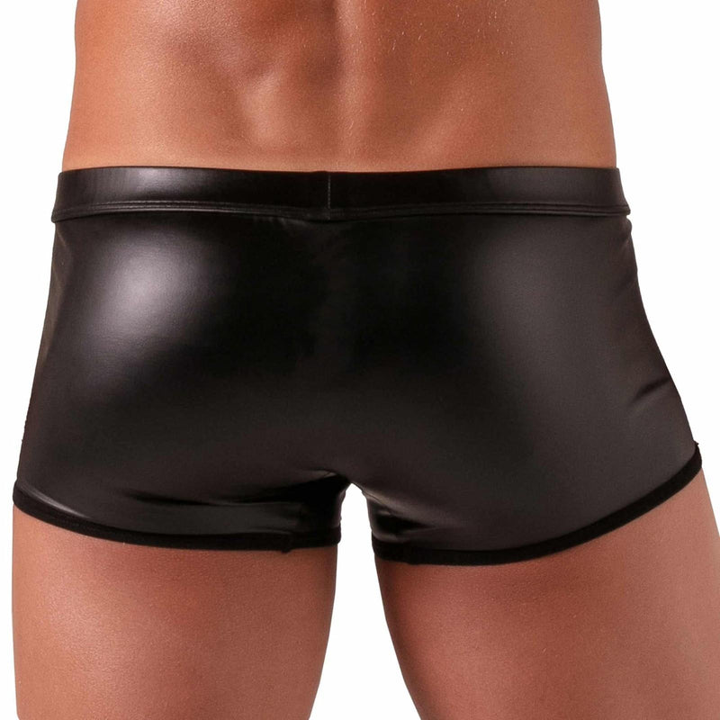 Absolu Male By TOF PARIS Master Trunks With Secret Pocket Elegant Pouch Black 2