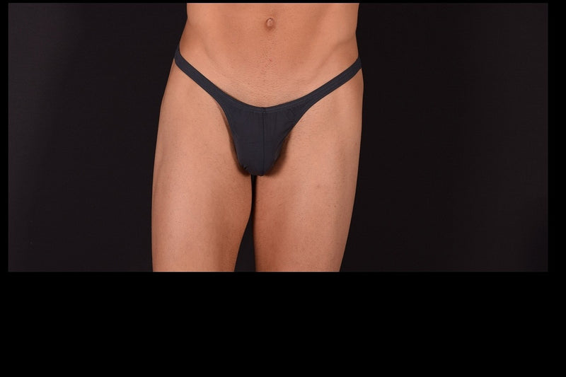 Medium SMU Super Soft Thong Charcoal 34161