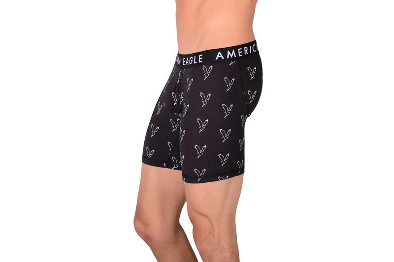 American Eagle Black Eagles Fly Front Boxer Brief AE1
