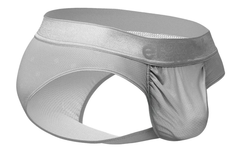 ErgoWear FEEL SE Briefs MicroMesh 4-Way Stretch Adaptable Pouch Silver 1759 25