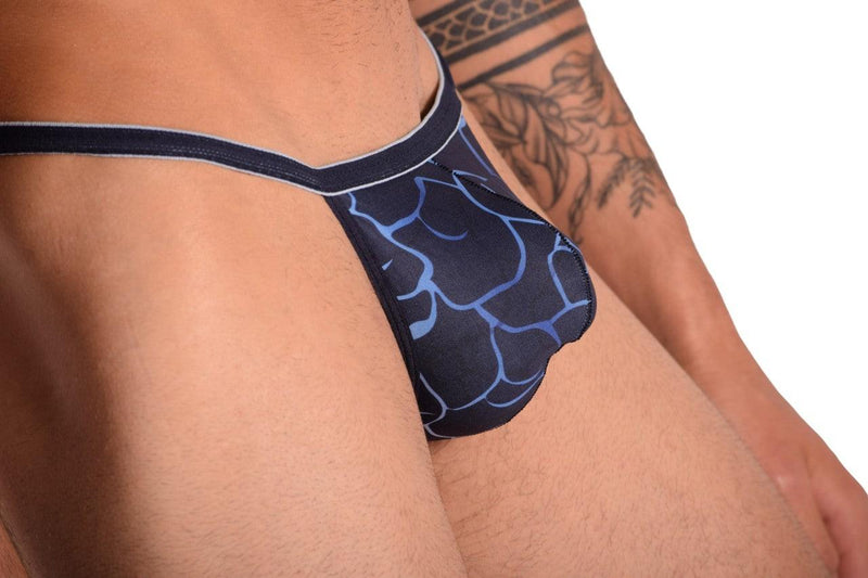 SMU Artistic Tiny Tanning G-String Navy H10
