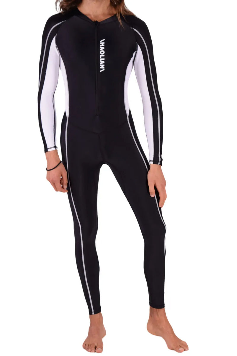 SMU Full Singlet Bodysuit Competition Swimwear Diving Wetsuit  Singlet Black 1