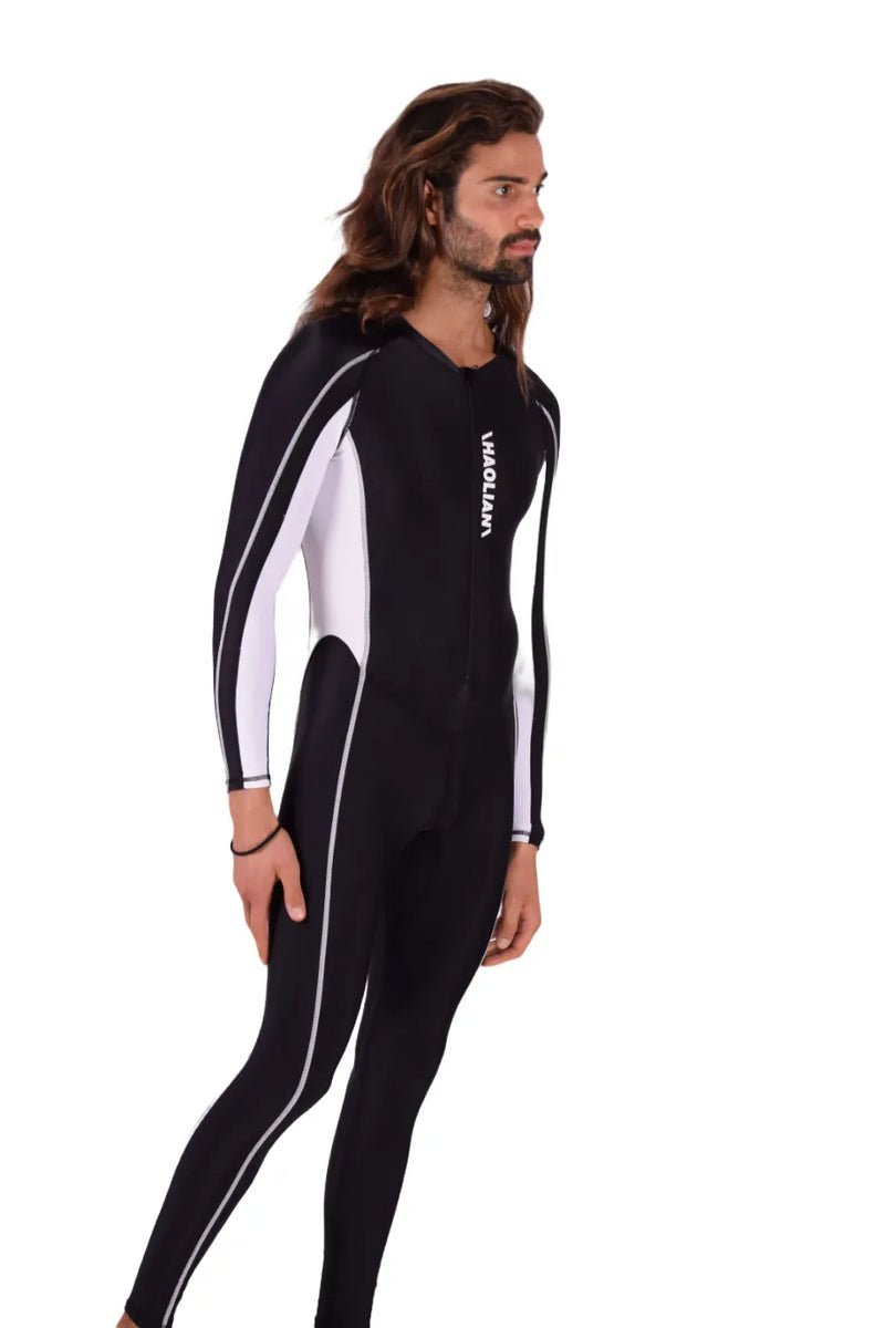 SMU Full Singlet Bodysuit Competition Swimwear Diving Wetsuit  Singlet Black 1