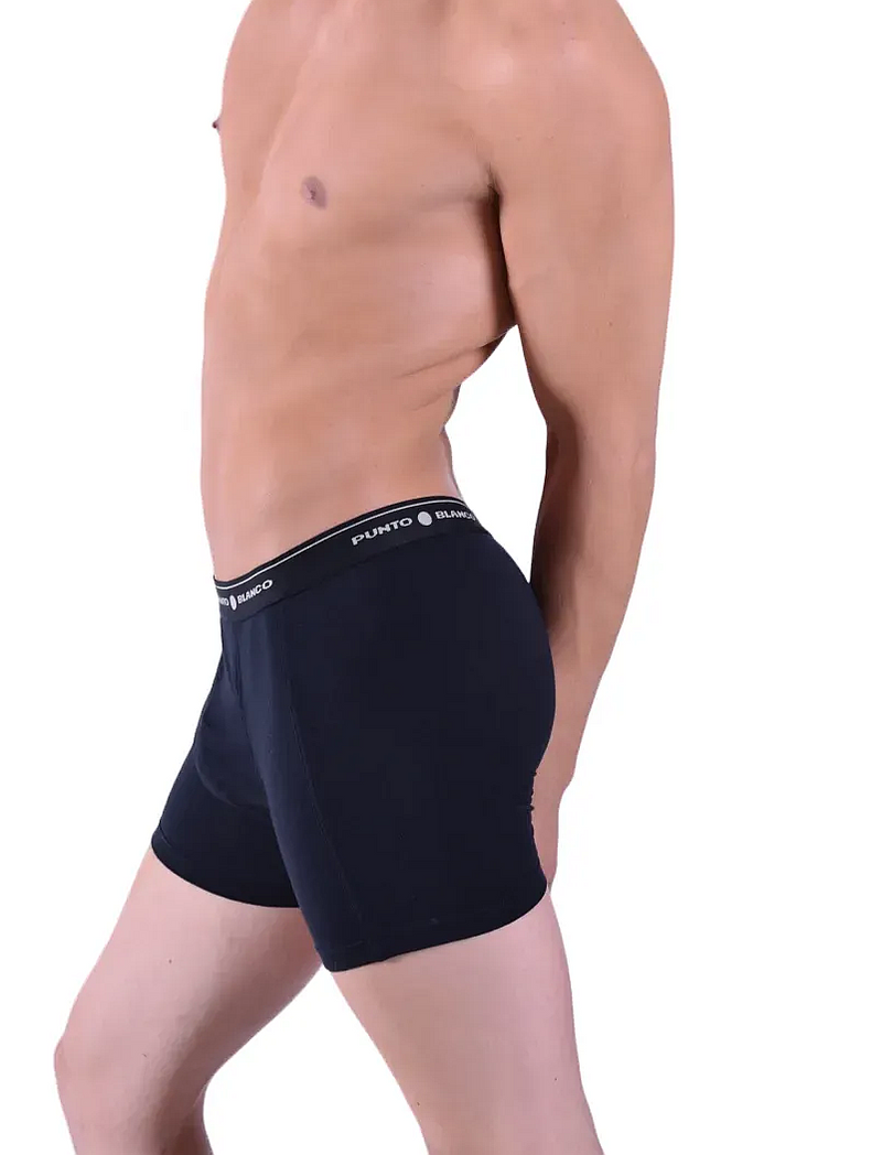 Punto Blanco Boxer Anatomico Comfy Cotton Boxers Black 3393 24