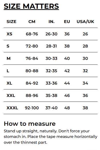 TOF PARIS Neoprene Snap Thong Removable Pouch in Bold Black 32