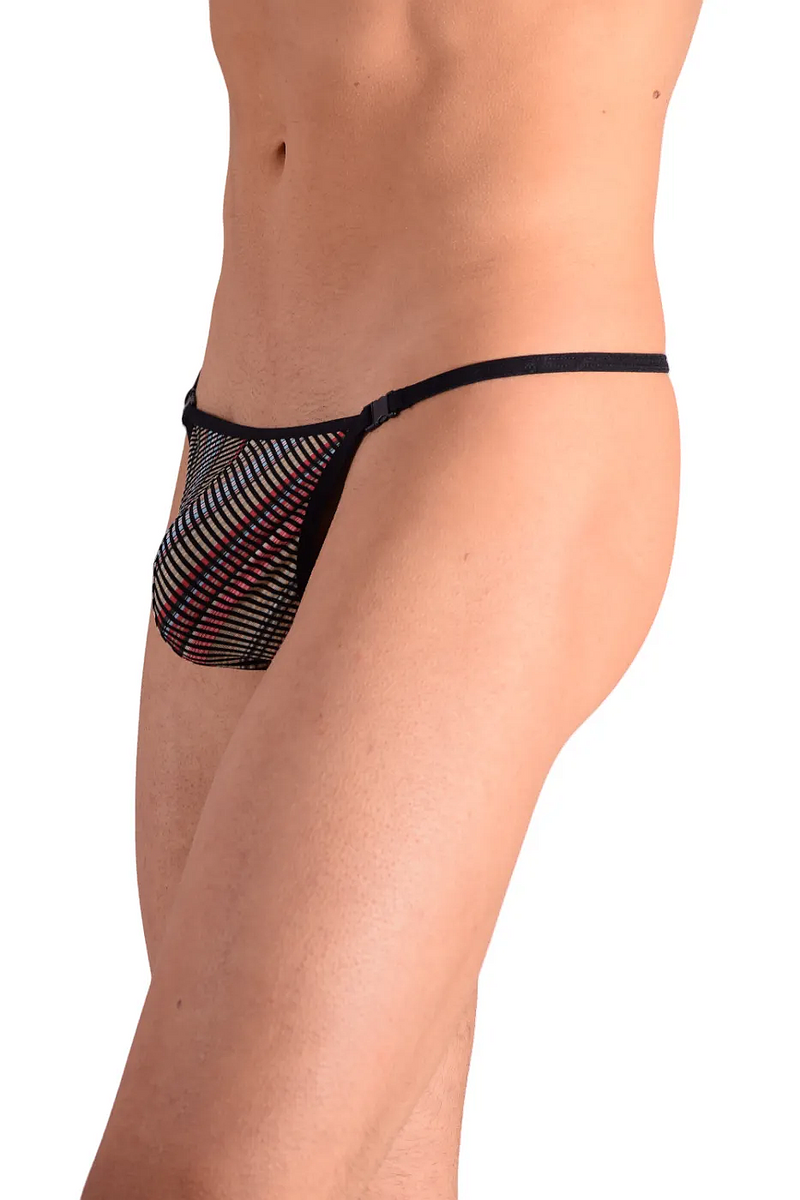 Large String L'Homme Invisible New Débardeur Detachable Thong  MY11X 5