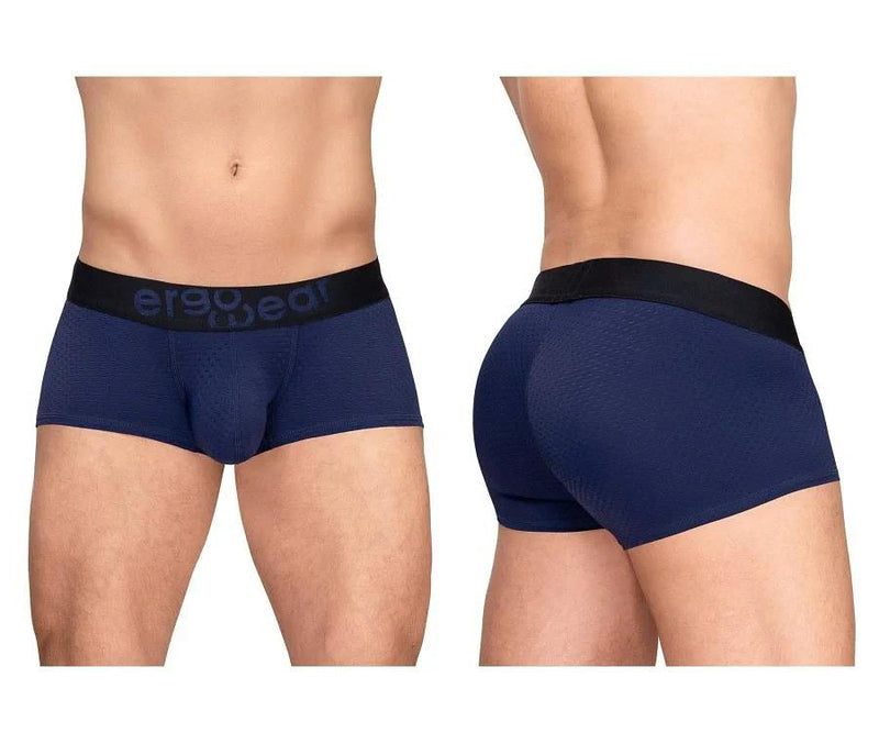 ErgoWear Boxer Trunk MAX Flow Micro-Mesh Stretchy Boxer in Dark Blue 1791 57