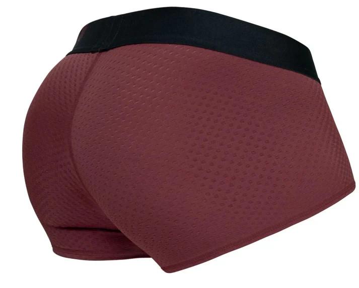 ErgoWear Boxer Trunk MAX Flow Micro-Mesh Boxer Stretch in Burgundy 1795 51