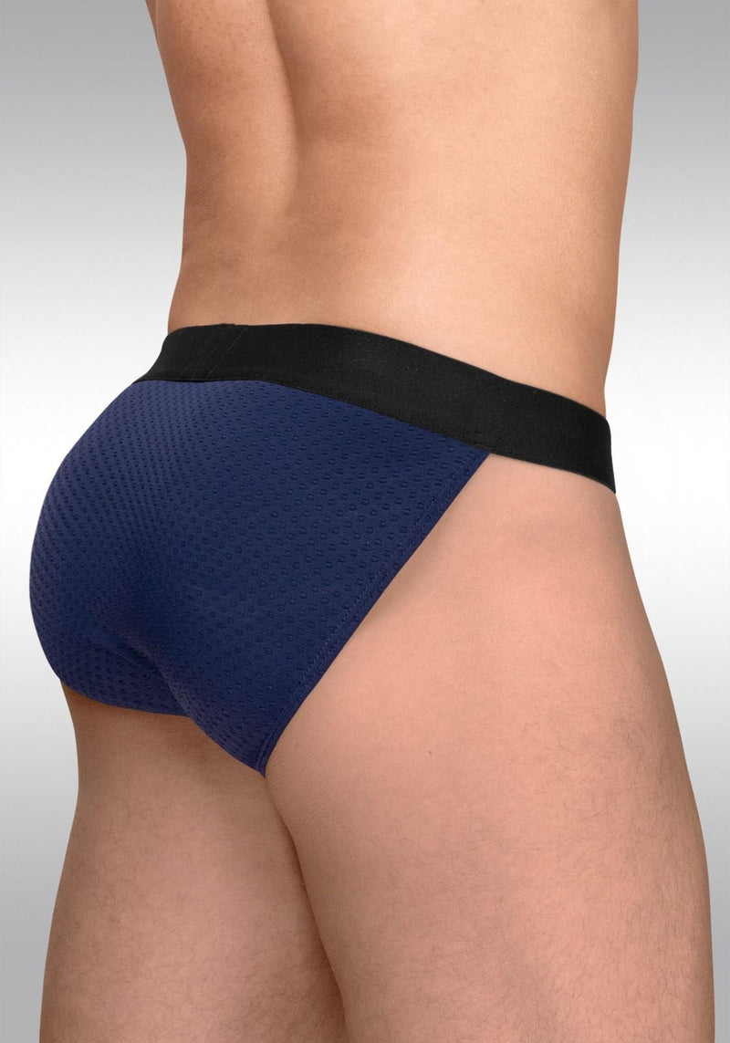 ErgoWear Bikini Briefs MAX Flow Micro-Perforated Mesh Brief Dark Blue 1790 53