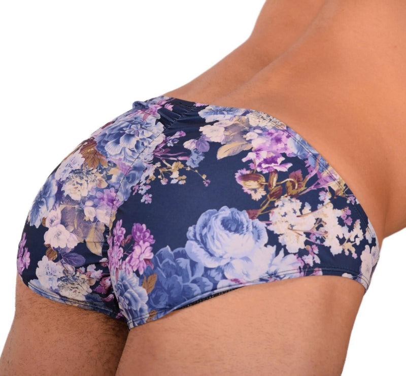 Medium Gregg Homme Sexy Detachable Floral Explosion Brief 33947 MX18