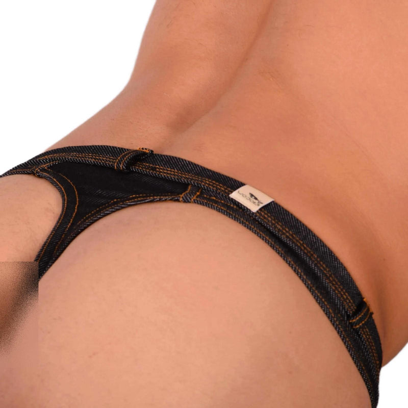 S Wojoer Sexy Grey and Orange Thong 33942 MX18