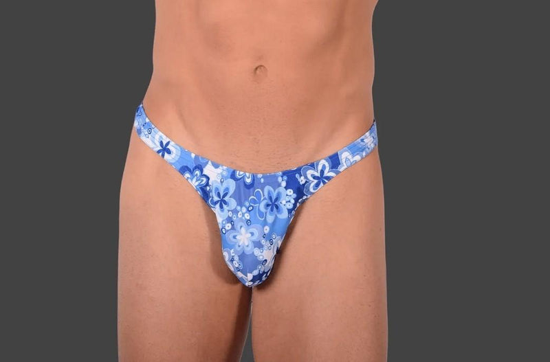 S/M SMU Thong Aqua 30-32 inch Waist 105222 MX2