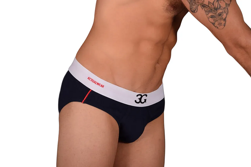 Small 3G Actualwear Swim-Brief 100% Organic Cotton 67203 141