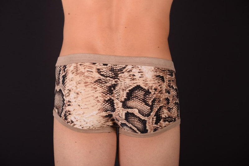 Small SMU Hipster Snake and suede finish 3033 22C