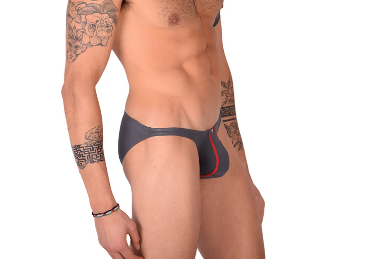 SMU Teaser Mini Brief in Gray 40603 H56