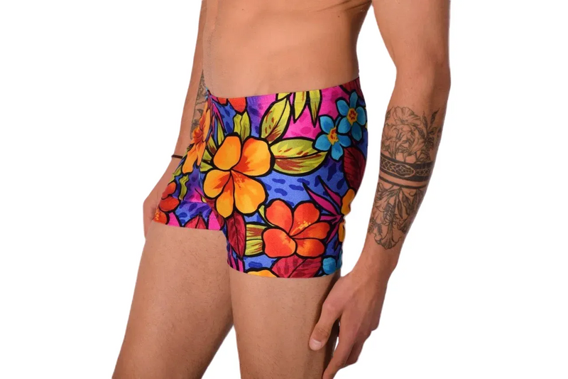 XS/S SMU Swim Hipster Underwear Hot Flowers 43108 MX12