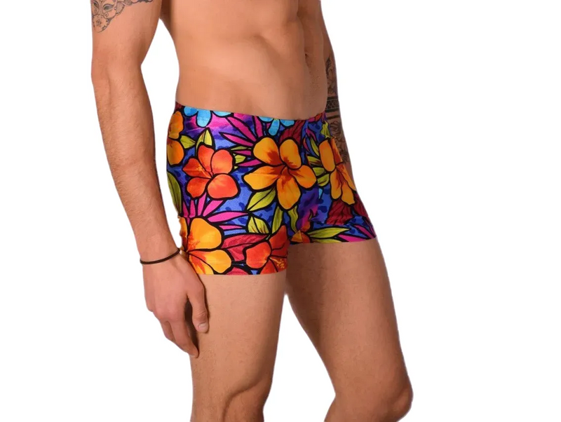 XS/S SMU Swim Hipster Underwear Hot Flowers 43108 MX12