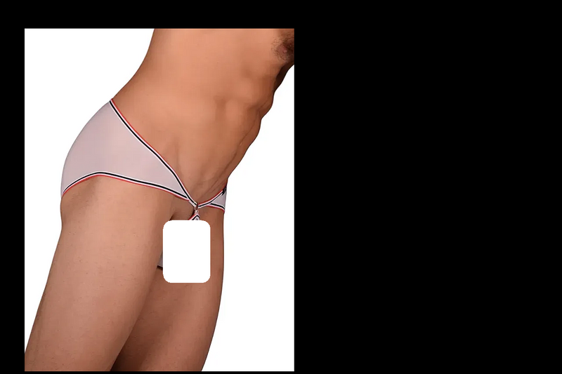 XS Gregg homme Unique Design Sheer Brief MX22 100112