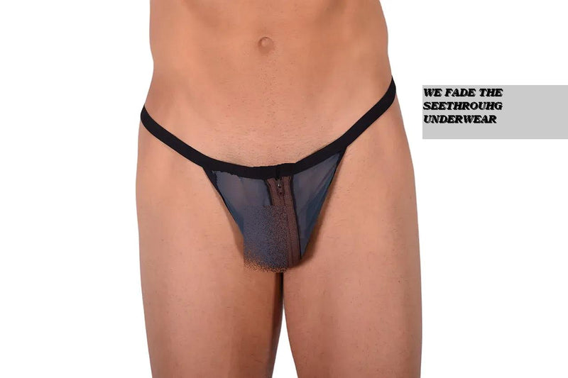 Medium Gregg Homme Zipped See Through String MX22 100113