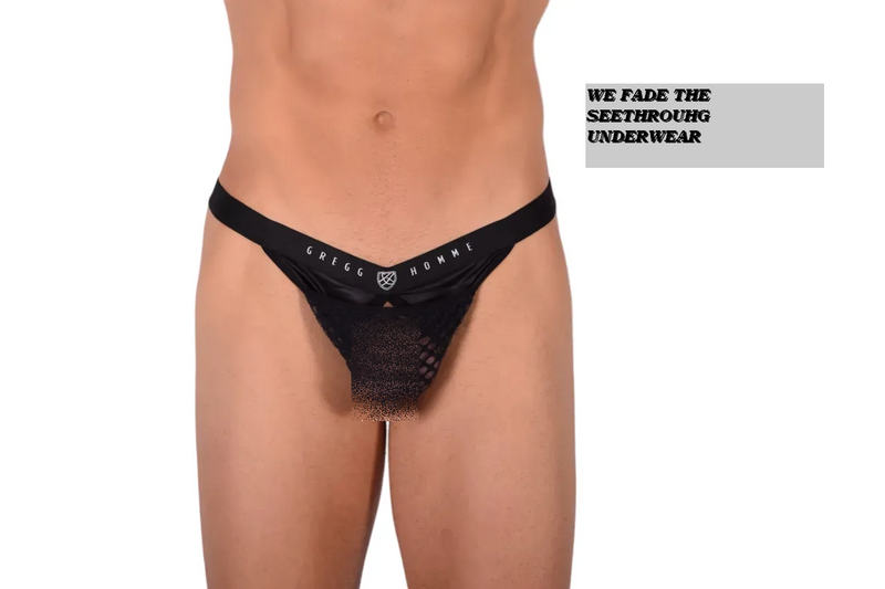 Medium Gregg homme Unique Male See-Through Thong mx22 100108