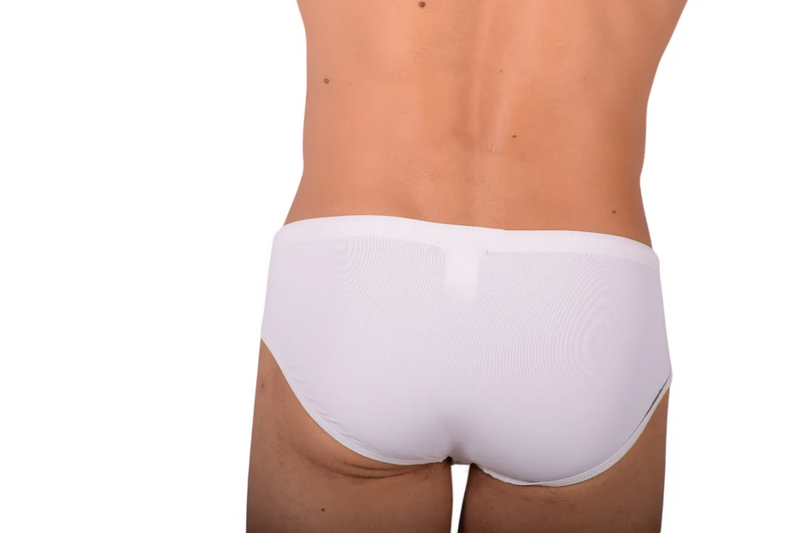 Medium Super SMU Men Swim Brief White MX22 110120