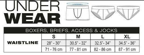 PUMP! Cooldown Long Boxer Full Cotton Stretchy Casual Boxer White-Red  11068 37