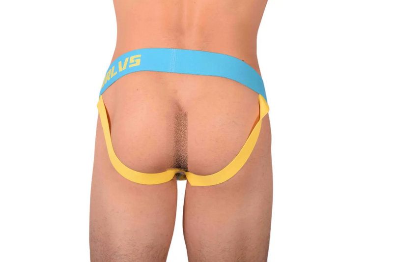 Small ORLVS Men's Jockstrap Yellow MX22 100099