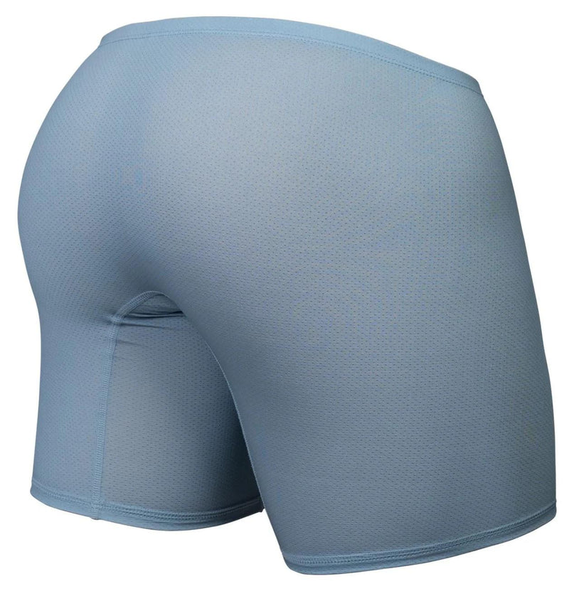 ErgoWear Long Boxer Briefs X4D SE Midcut in Stone Blue 1808 17