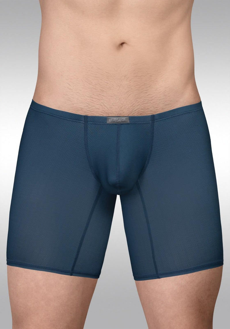 ErgoWear Long Boxer Briefs X4D SE Midcut in Sea Blue 1800 17