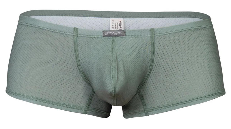 ErgoWear Mini Boxer Trunks X4D SE Contoured Pouch in Olive Green 1803 73