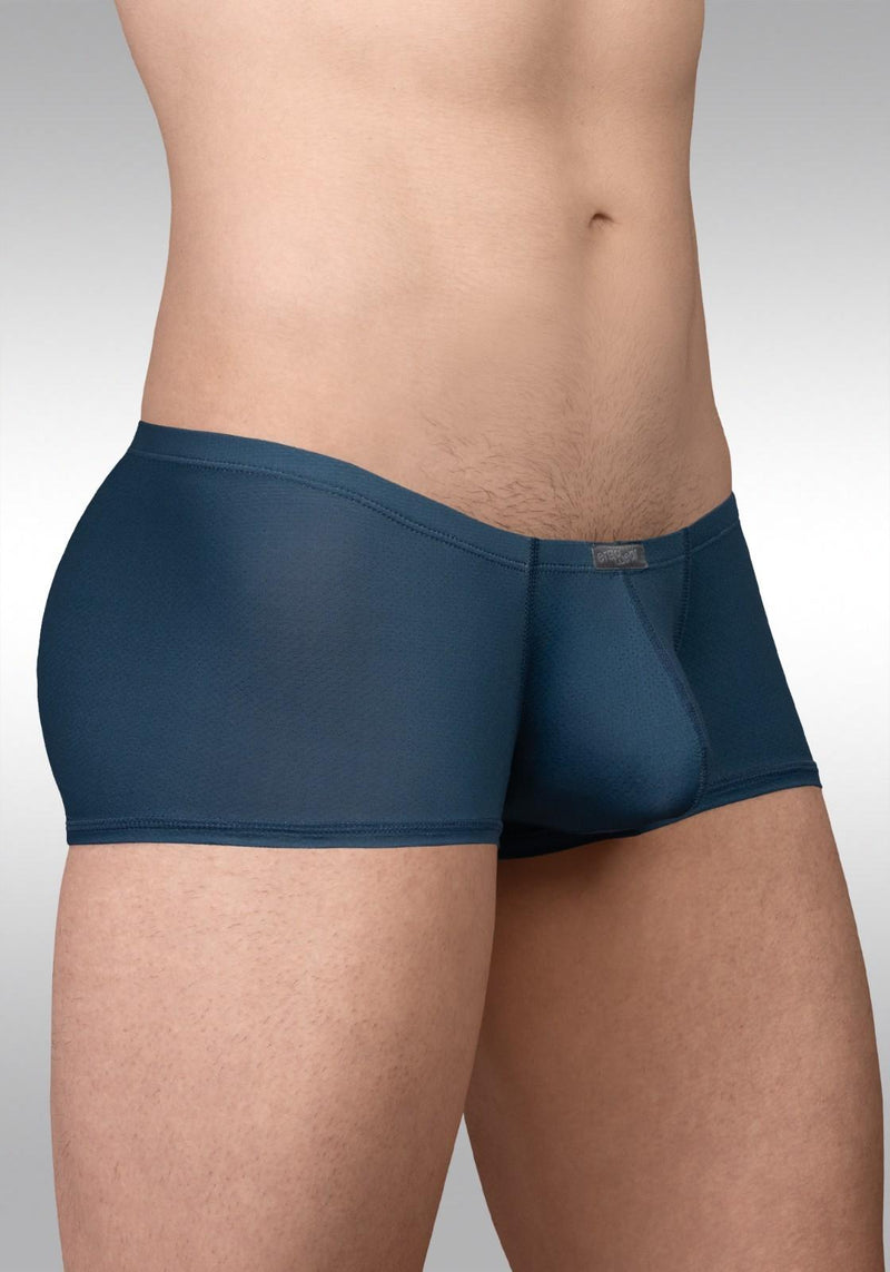 ErgoWear Mini Boxer Trunks X4D SE Contoured Pouch in Sea Blue 1799 73