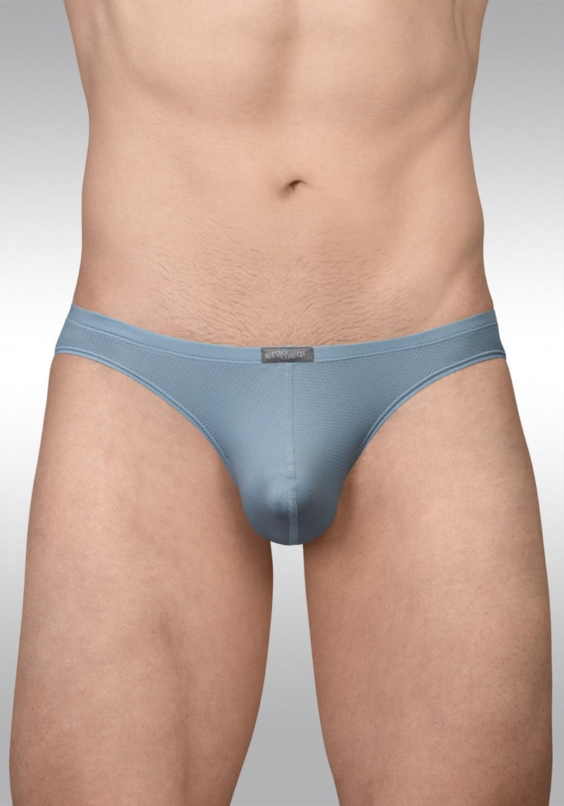 ErgoWear Bikini Briefs X4D SE 3D Pouch Micro-Mesh in Stone Blue 1806 14