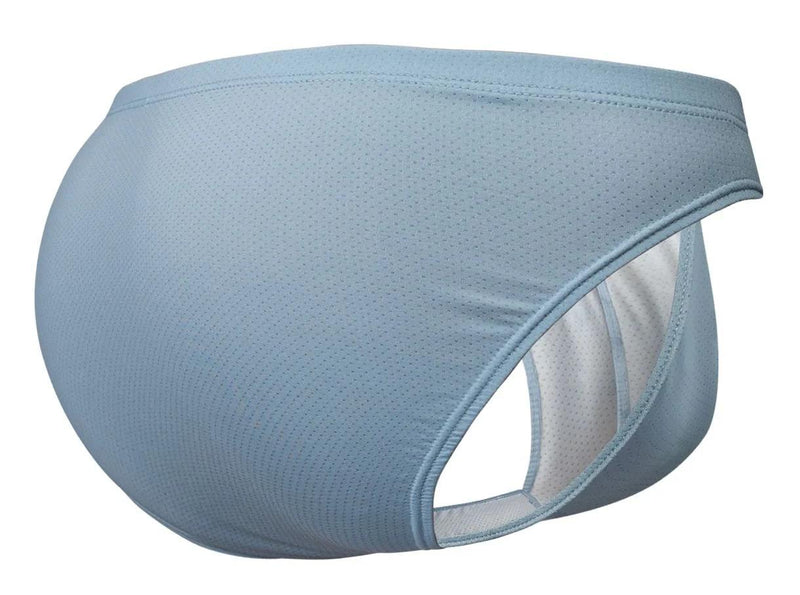 ErgoWear Bikini Briefs X4D SE 3D Pouch Micro-Mesh in Stone Blue 1806 14