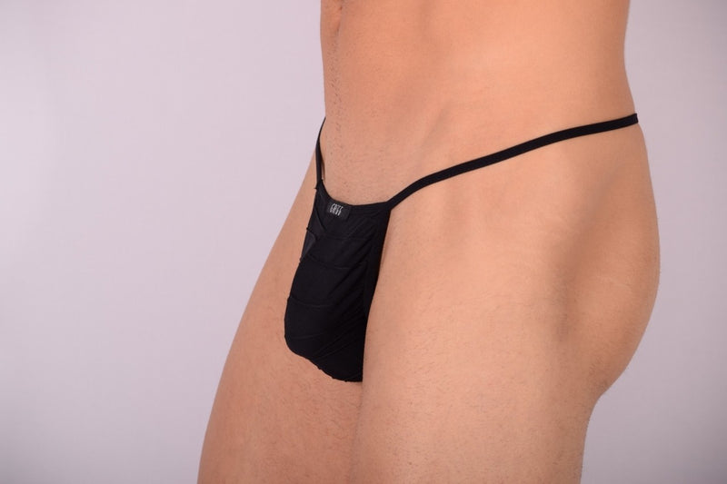 Gregg Homme Black Designed G-String  22B 3005-04