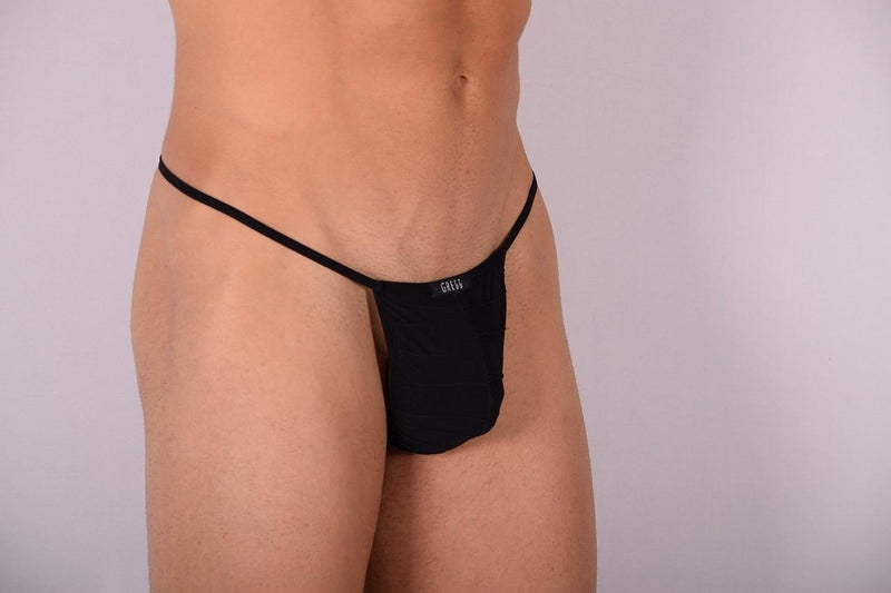 Gregg Homme Black Designed G-String  22B 3005-04