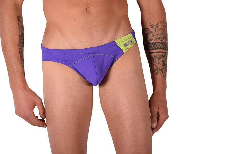 Medium Gregg homme Swim Brief Purple 60007 MX23