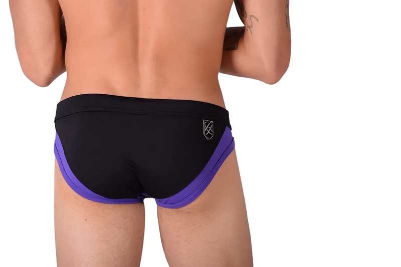 Small Gregg Homme Swim Brief Purple 60026 MX23