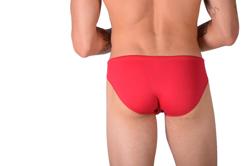 Small Gregg homme Swim Brief Red  MX23 60006