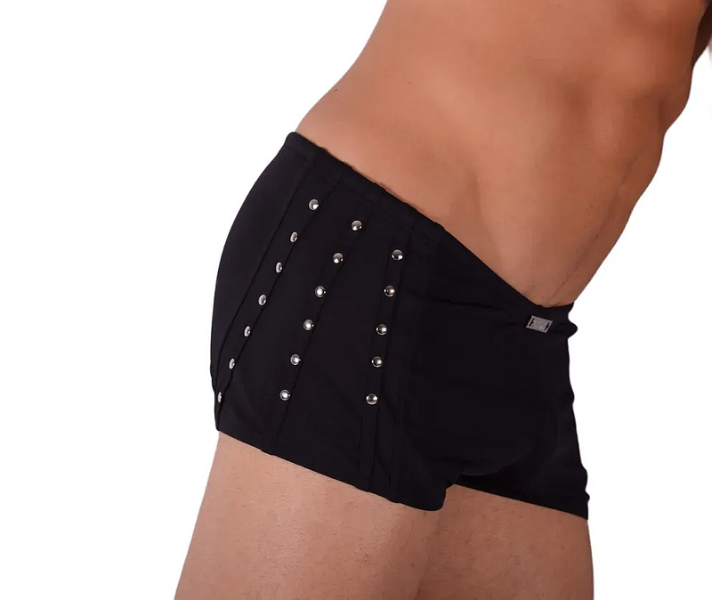 Small Gregg Homme Swimwear Black 60025 MX23