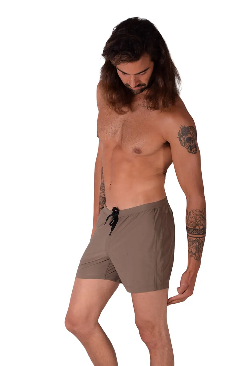 Medium Swim Shorts Gregg Homme Relax Swimwear Khaky MX23 60033