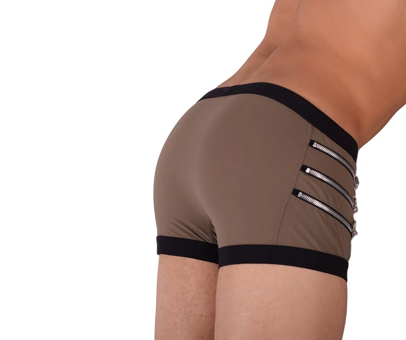 Medium Gregg Homme Swim-Trunks Hipster Khaki 60003 MX23