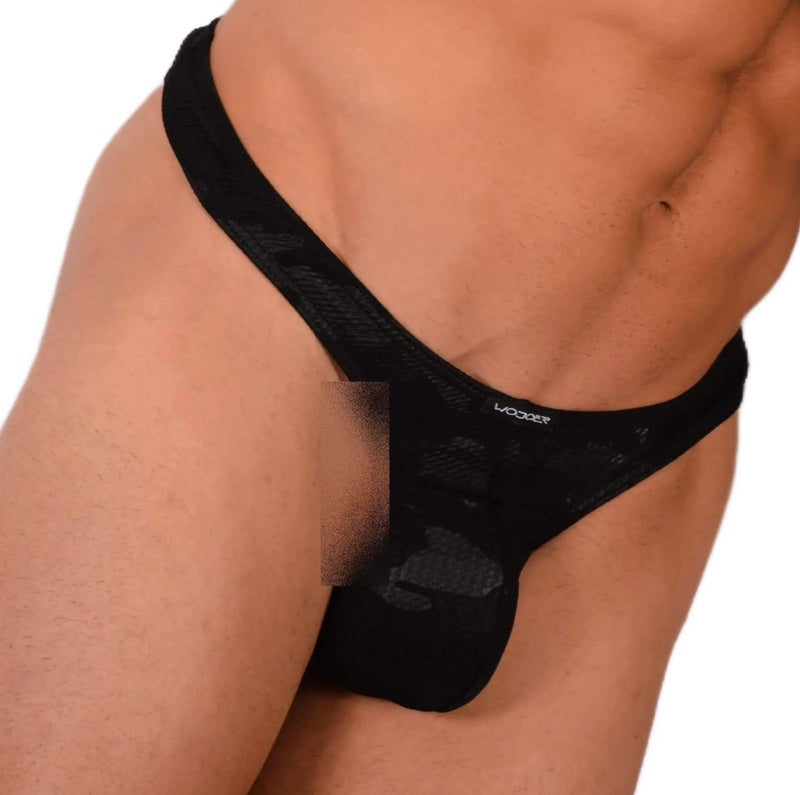 WOJOER Deep Black Thong 4