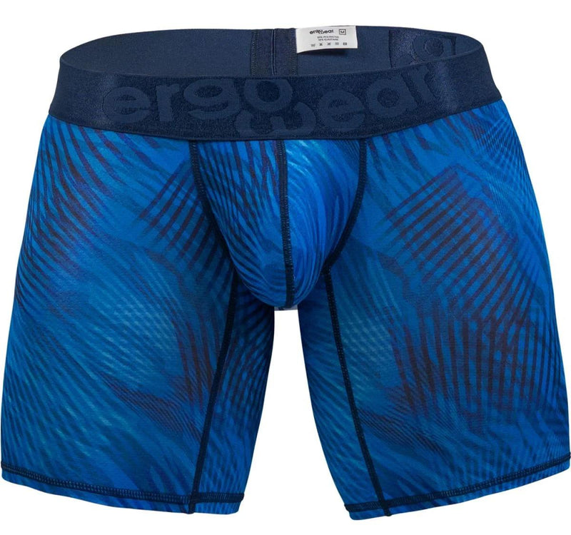 ErgoWear Long Boxer Briefs MAX Bold SE Stretch Mid-Cut Boxer in Mid Blue 1819 22