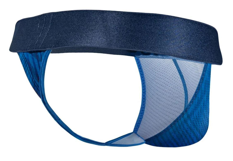 ErgoWear Thongs MAX Bold SE Satin Finish Micro-Mesh Thong in Mild Blue 1816 7