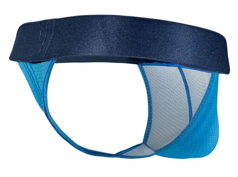ErgoWear Thongs MAX Bold SE Satin Finish Micro-Mesh Thong in River Blue 1820 7