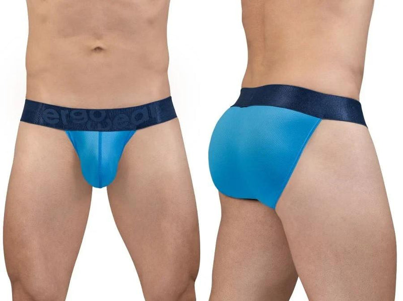 ErgoWear Briefs MAX Bold SE Micro-Mesh Bikini Brief Cut in River Blue 1821 11