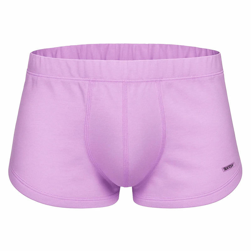 SUKREW Shorts Loose-Fit Runner Short With Contoured Pouch in Pale Magenta 4