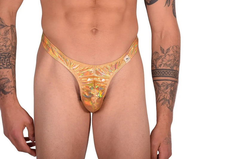Large Wojoer Gold Hot Thong 333C19 2